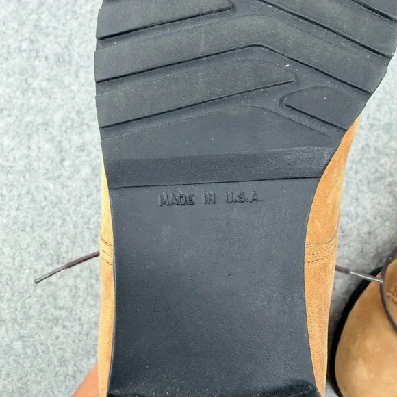 Vintage Eddie Bauer Lace Up‎ Boot Women's 8M Brown Leather Victorian Granny USA - Picture 10 of 12